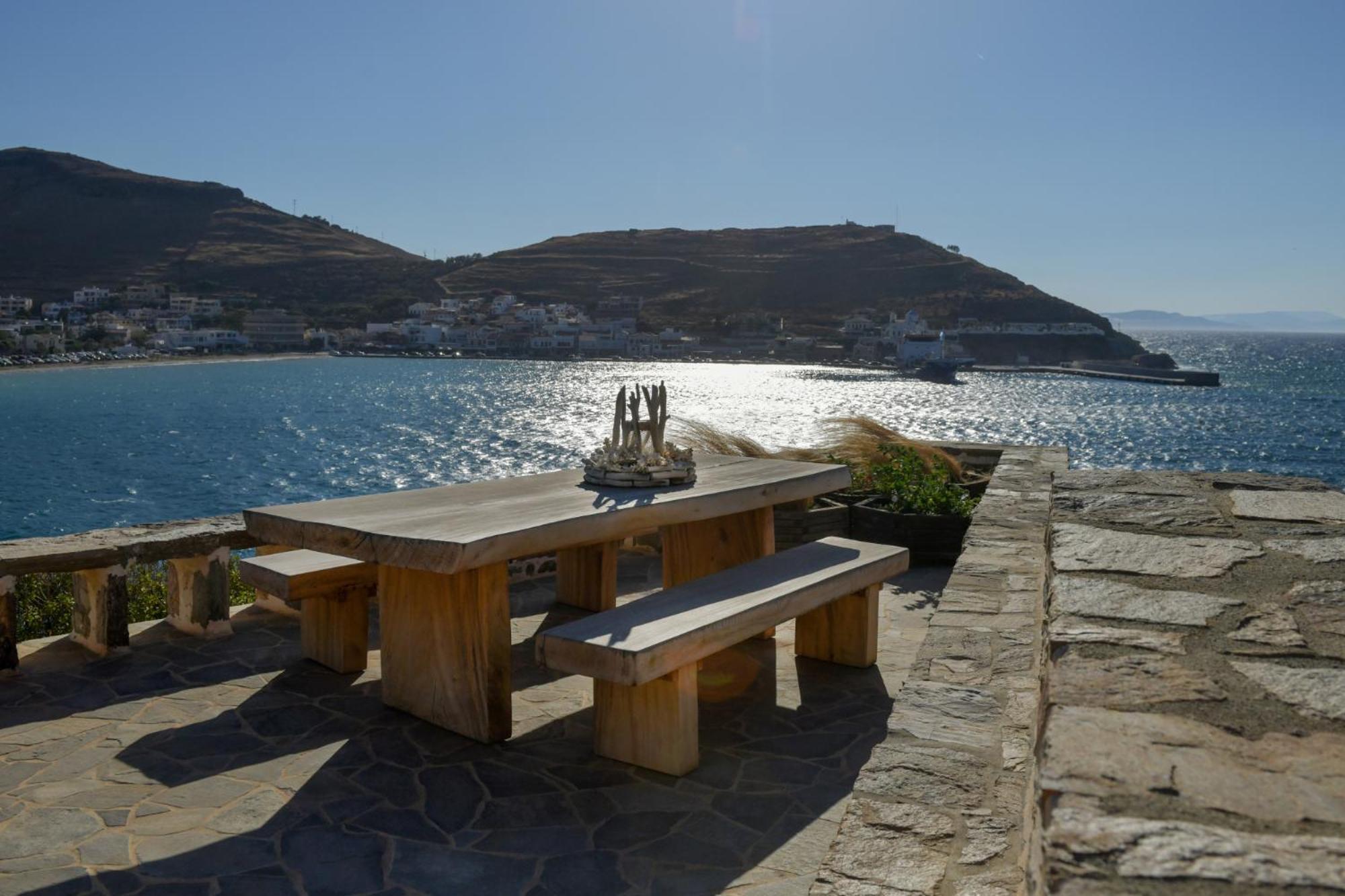 Отель Keos By The Sea Korissia  Экстерьер фото